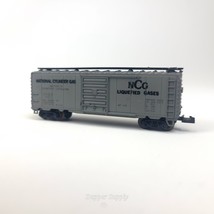 Minitrix 3203 N Scale National Cylinder Gas 40&#39; Grey - $262.52 MXN