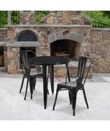 Flash Furniture Commercial Grade 30&quot; Round Black 3 Piece - Round,  - €574,42 EUR