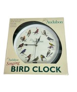 National Audubon Society Vintage Singing Bird Watcher Clock NEW Original... - £26.67 GBP