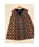 Liz Lange Maternity for Target Sleeveless Tunic Size Medium Navy Blue - $17.82