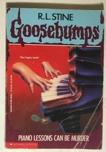 GOOSEBUMPS Piano Lessons Can Be Murder by R.L. Stine (1993) Scholastic softcover - £7.90 GBP