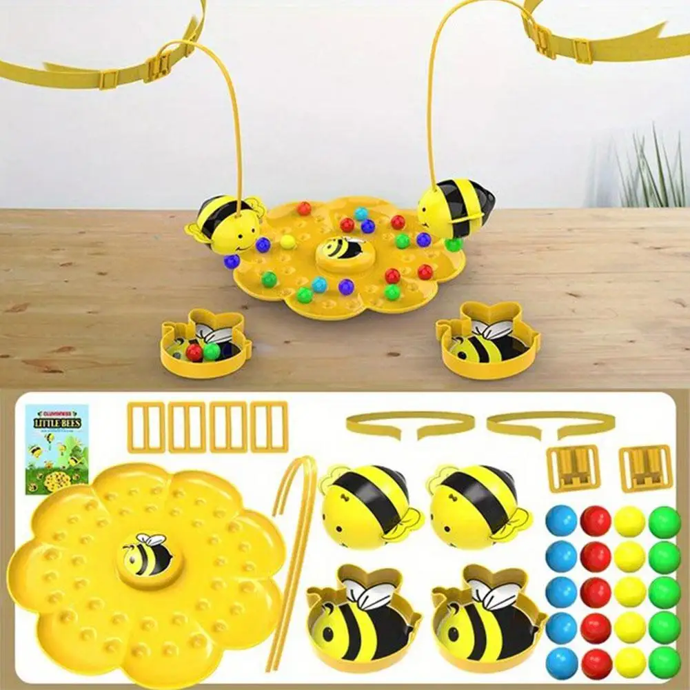Little Bumblebee Board Game Puzzle Fishing Toy Interactive Educational Toys For - £15.08 GBP+