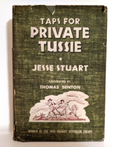 1943 Taps For Private Tussie Jesse Stuart HC First Edition Dust Jacket H... - £13.91 GBP