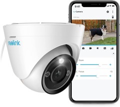 Reolink 4K Security Camera Outdoor System, Home Ip Poe Camera With 94°, 833A - £114.29 GBP