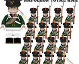 16PCS Napoleonic Wars RUSSIAN ARTILLERY Soldiers Minifigures Building MO... - $28.98