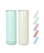 20oz Sublimation Macaroon Bluetooth Speaker Tumblers Stainless Steel Dou... - $389.65 MXN