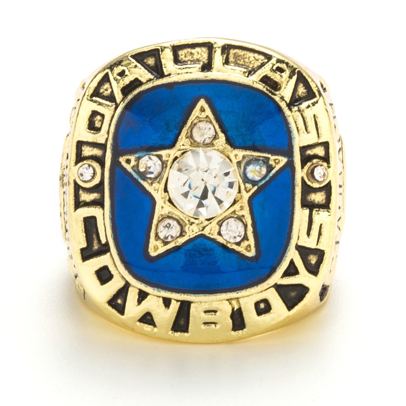 GOLD 1970 DALLAS COWBOYS NATIONAL FOOTBALL CONFERENCE CHAMPIONSHIP RING Replica - $24.99