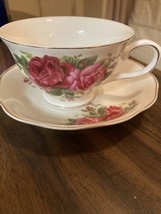 Grace&#39;s  Teaware Tea Cup and Saucer Roses - £7.59 GBP