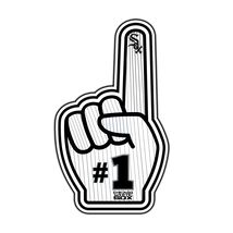 Chicago White Sox #1 Finger Logo Baseball Fan Sticker Vinyl Decal (Style... - $4.50+