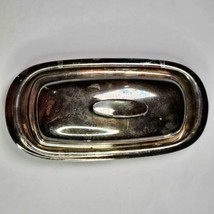 Vintage W&amp;S Blackinton Butter Dish Silverplate Metal Mid Century Modern ... - $29.99