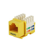 Monoprice 5377 MONOPRICE CAT5E PUNCH DOWN KEYSTONE JACK FOR 22-24AWG SOL... - $30.56 CAD