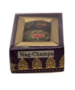 Handmade Nag Champa Fragrance Natural Solid Perfume 2 Mini Brass Jar Spr... - £7.58 GBP