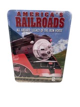 America&#39;s Railroads - All Aboard: Legacy of the Iron Horse - 2 DVD Embos... - £7.88 GBP