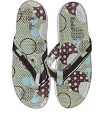 Keds Floral Slip On Slide Thong Sandals Womens Size 8 - $128.67 MXN