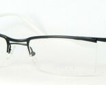 Airo 1906 1413 NR51 Negro / Blanco Gafas Marco 51-17-140mm Francia - $134.36