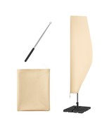 Patio Umbrella Cover for 7ft to 13ft Offset Umbrellas, Water Resistant P... - $1,173.16 MXN