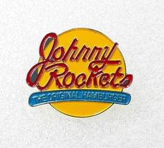 Johnny Rockets Restaurants Logo Lapel Pin - The Original Hamburger - £5.39 GBP