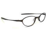 Vintage Oakley Eyeglasses Frames O1 11-603 Red Matte Burgundy Oval 48-19... - $65.36