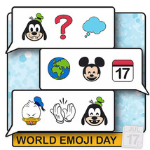Disney - Mickey Mouse and Friends Pin – World Emoji Day 2020 – Limited Edition - £17.05 GBP
