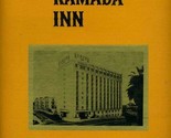 Ramada Inn Menu Pico Boulevard Santa Monica California 1960&#39;s - £21.79 GBP