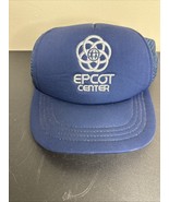 Vintage Disney EPCOT Center Trucker Hat Made in Taiwan Mesh Snapback Adult - $93.53 CAD