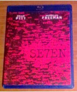 SEVEN (Blu-Ray, 2011) - Brad Pitt, Morgan Freeman, Gwyneth Paltrow, All Region - $8.00