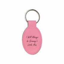 Grandma Gifts I Will Always be Grammy&#39;s Little Man Engraved Leatherette ... - £8.76 GBP