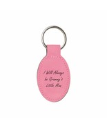 Grandma Gifts I Will Always be Grammy&#39;s Little Man Engraved Leatherette ... - £8.21 GBP