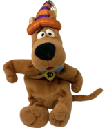 Vintage 10&quot; Scooby Doo Birthday Hat Bean Bag Plush Warner Bros Store 1998 - $8.99