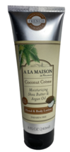 A La Maison Coconut Creme 8 fl oz Moisturizing Shea Butter Oil Hand Body - £13.25 GBP