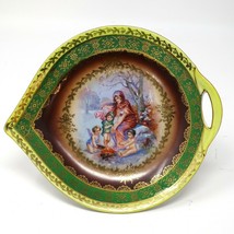 Cico Bavaria Germany Teardrop Porcelain Bonbon Bowl Candy Dish Myth Gold Trim - £33.23 GBP