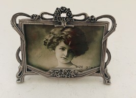 Victorian Style Metal Picture Frame * 3 in x 2 in* - £11.55 GBP