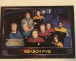 Star Trek Voyager Season 5 Trading Card #100 Kate Mulgrew Jeri Ryan Tim ... - £1.57 GBP