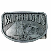 Vintage Raleigh Lights Belt Buckle w/ Semi Truck - £14.64 GBP
