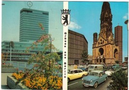 Germany Postcard Berlin Europa Center Grusse aus Berlin - £1.71 GBP