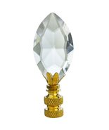 Royal Designs, Inc. Pear Shaped K9 Crystal Clear Finial for Lamp Shade, ... - $34.98 CAD+