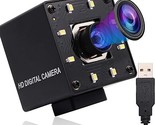4K Usb Camera Autofocus With Microphone Day Night Vision Wide Angle 4K V... - $201.99