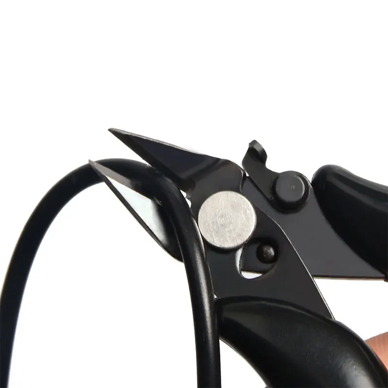 Black 3.5 inch Black Mini Wire Cable Cutters Cutting Side Snips Flush Pl... - $164.10