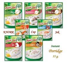 12x Knorr Instant Porridge Congee Thai Jasmine Rice Variety Flavor Break... - $33.96