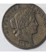 1947 Peru 10 centavos Standard Circulation Coin - €4,34 EUR