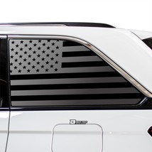 Fits Jeep Grand Cherokee 2022 2023 Quarter Window American Flag Decal St... - $49.99