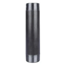 STZ Industries 302U12X10 Nipple 1-1/2&quot; MIP T X 1-1/2&quot; D MIP 10&quot; L Black ... - $12.60
