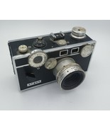 Vintage ARGUS C3 35mm Camera w f/3.5 50mm Coated Cintar Lens w/ Leather ... - £28.64 GBP