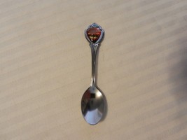 South Carolina Collectible Silverplated Demitasse Spoon with Palm Trees - £11.72 GBP