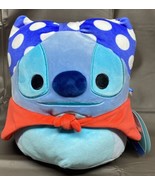 Squishmallows Disney Lilo And Stitch ￼Laundry Stitch Plush Figure 8&quot; Kel... - $18.69