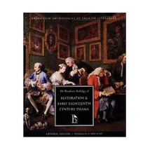 The Broadview Anthology of Restoration and Early Eighteenth-Century Drama Canfie - $96.00