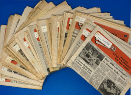 OLD CARS WEEKLY NEWS &amp; MARKETPLACE, NEWSPAPERS 1979, Lot of 12, Spec. Fo... - $35.96