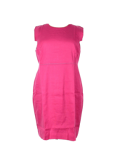 NWT J.Crew Resume Sheath in Soft Fuchsia Pink Stretch Linen Dress 22 $168 - £71.21 GBP