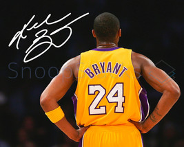 Kobe Bryant Signed 8x10 Glossy Photo Autographed RP Poster Print Photo - £13.79 GBP