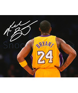 Kobe Bryant Signed 8x10 Glossy Photo Autographed RP Poster Print Photo - £13.36 GBP